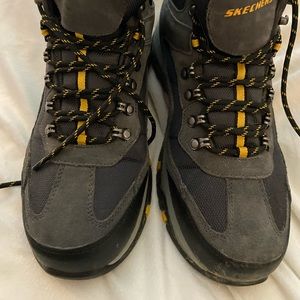 GUC Skechers work boots for men.